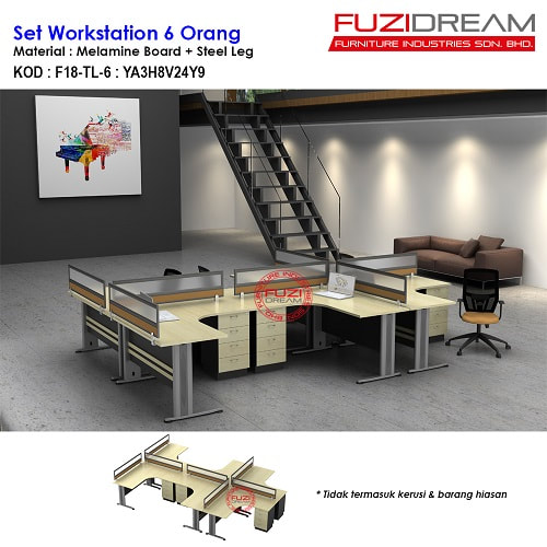 pembekal-workstation-pejabat-partition-pejabat-harga-supplier-office-partition-cubical-workstation-table
